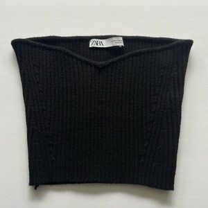 Zara Ribbed Knit Tube Top